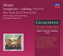 Academy of Ancient Music Jaap Schr der Christopher… - Mozart Symphony No 20 in D Major K 133 3 Menuetto…