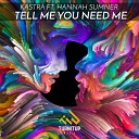 Kastra featuring Hannah Sumner - Tell Me You Need Me