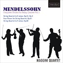 Mendelssohn Maggini quartet - String Quartet No 6 in F Minor Op 80 I Allegro vivace…