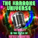 The Karaoke Universe - See Rock City Karaoke Version In the Style of Kentucky…