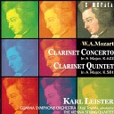 Karl Leister The Vienna String Quartet - Clarinet Quintet in A Major Op 108 K 581 IV Arietta con…