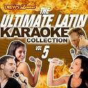 The Hit Crew - No Te Puedo Abrazar Karaoke Version