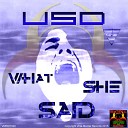 USD - What She Said Original Mix