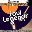 Groove Rising - You Really Got a Hold on Me Originally Performed by the Miracles Karaoke…