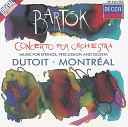 Orchestre symphonique de Montr al Charles… - Bart k Concerto for Orchestra Sz 116 4 Intermezzo interrotto…