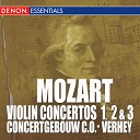 Concertgebouw Chamber Orchestra Eduardo Marturet feat Emmy… - Concerto for Violin and Orchestra No 1 in B Major KV 207 II Allegro…