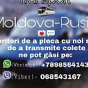 TRANSPORT zilnic moldova rusia 068543167
