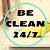 BE CLEAN