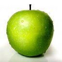 зеленое яблоко