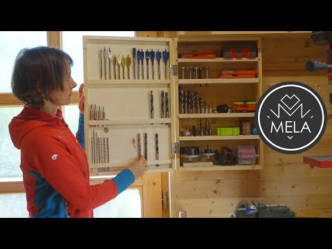Шкаф с принадлежностями для сверл | DIY
    