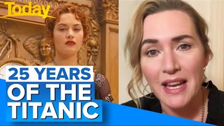 Exclusive: Kate Winslet reflects on her iconic role in 'Titanic' | Today Show Australia