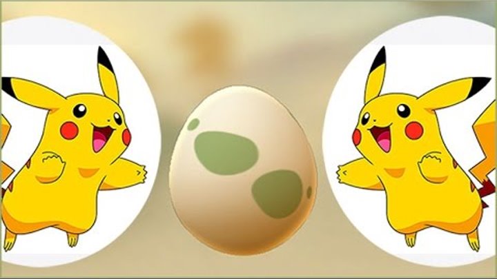 Pokemon Go - Пикачу - Pikachu вылупился из яйца