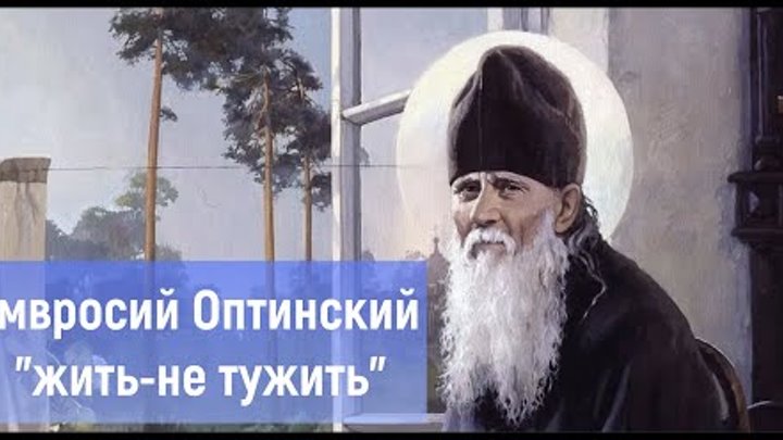 АМВРОСИЙ ОПТИНСКИЙ "Жить не тужить" Реальная история о чуд ...