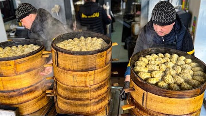 Delicious Uyghur MANDU. Rolled MANTI With PUMPKIN, Beef and Potatoes ...