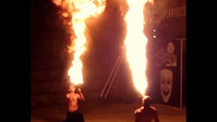 Fire Show in Mystical Egypt