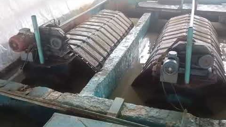 Жуткое качество воды на водозаборе Бердска в паводок