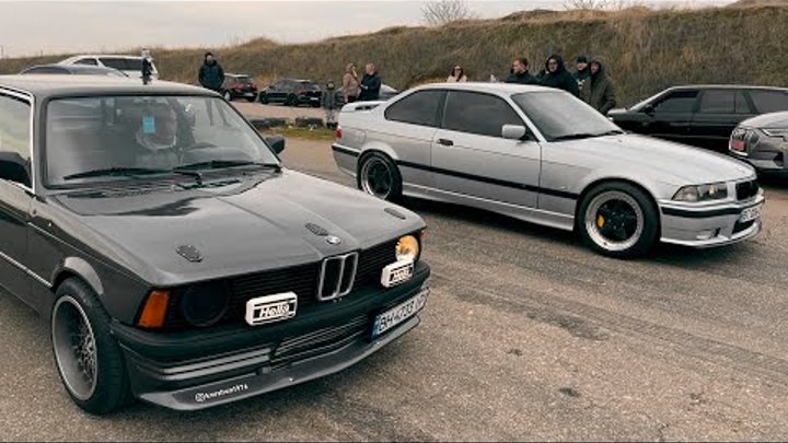 BMW E36 600HP vs BMW E21 500HP+ и BMW i4 M50. ГОНКА ДВУХ ЗЛЫХ КОРЧЕЙ