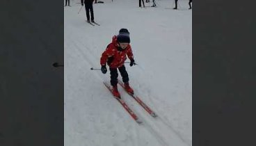 Катание на лыжах, г. Котовск, 02.03.2017