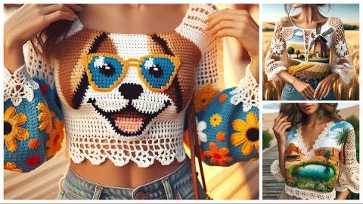 Transform Your Wardrobe: Gorgeous Crochet Blouses to Inspire Your Lo ...