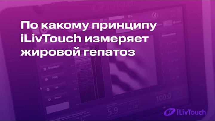 По какому принципу iLivTouch определяет жировой гепатоз?