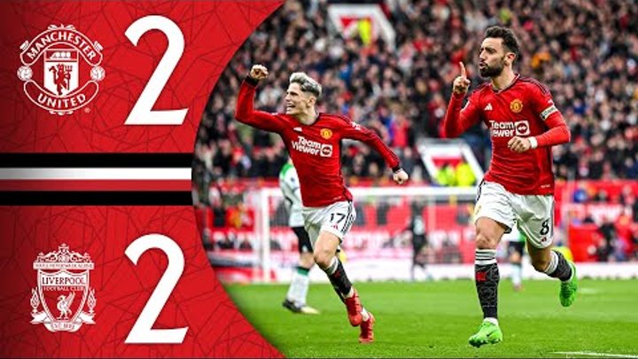 Bruno Scores From The Halfway Line 🤯 | Man Utd 2-2 Liverpool | High ...