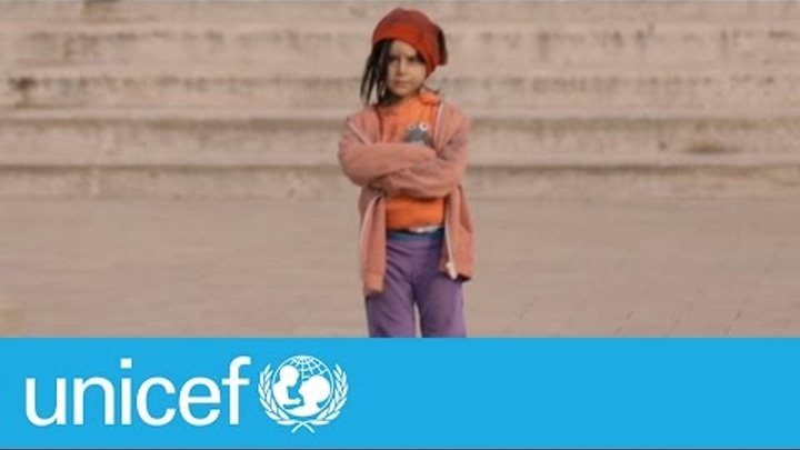 Would you stop if you saw this little girl on the street? | UNICEF