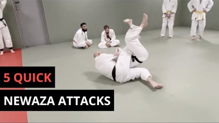 5 Quick Newaza Attacks for Judo/BJJ
