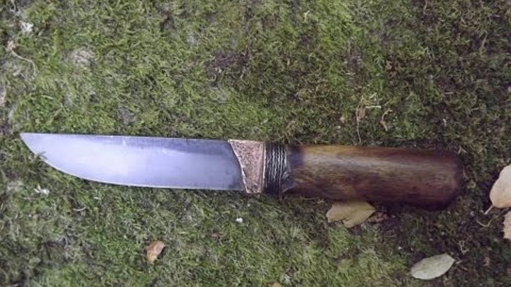 Самый острый нож в мире из простого напильника! The sharpest knife i ...