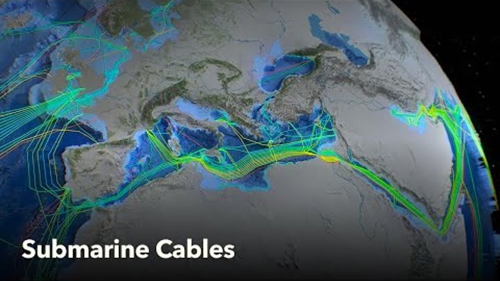 Animated Maps: Submarine Cables