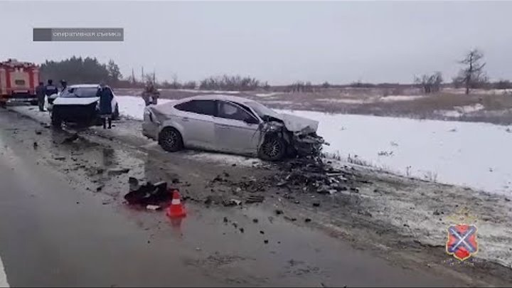 В течении недели В Волгоградской области произошли несколько ДТП в р ...