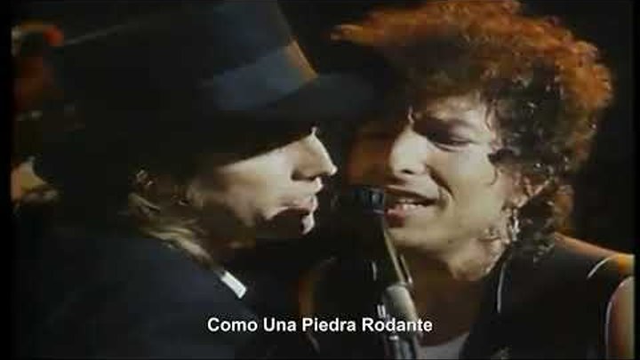 Bob Dylan Feat Tom Petty - Like a Rolling Stone (Live) (Subtitulado)