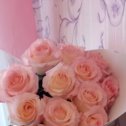 Фотография "Розовые розы Ленке Веселовой,однокласснице моей.....!!!!!"
