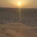 Фотография "Закат в пустыне "