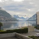 Фотография "Сегодняшнее утро ))) Потрясающий вид из окна. Швейцария, Лугано"