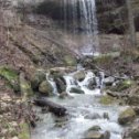 Фотография "Водопад на реке Задубнова Караулка, Туапсинский район"