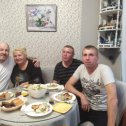 Фотография "Это моя соседка Люба и её два сына Сергей и Денис . ( встретились  спустя 44 года .) Мы жили в городе Кировабаде и учились в школе № 39 , я там учился 1 и 2 класс . Люба была одноклассница моего брата Олега ."
