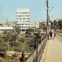 Фотография "1979 г. Вид с Московского моста на восток. авто фото - Николаев В.Ф."