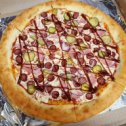 Фотография "Вкусная пицца у вкусных суш 😉 
#вкусныесушисаратов #сушисаратов #роллысаратов #пиццасаратов"