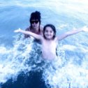 Фотография "Моя внучка,мы на море"