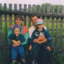 Фотография "Зина с мужем и детьми Оськино"