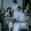 Фотография "Великие княжны Мария, Татьяна, Анастасия и Ольга. 1914 год."