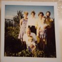 Фотография "Брат фотографировал на палороид. Папочка, мамочка, девчонки наши, жена Саши и я."