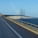 Фотография "Эресуннский мост, 8 км. Из Швеции в Данию."
