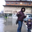 Фотография "С дочерью Сашей
Австрия, январь 2008"
