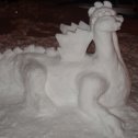 Фотография "Очередное снежное творение... (профиль)"