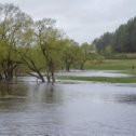 Фотография "пейзаж с видом на Гай, 22.04.2024, дождь, Каспля в новом разливе"
