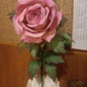 Фотография "Светильнички роза в ладошках, высота 50 см, лампочка светодиодная"