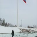 Фотография "На Николаевской сопке у флагштока, 100 метров  высота."