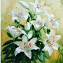 Фотография "What could be more wonderful than flowers?  please your loved ones, and we will draw and deliver anywhere in the world.  price 500 $ #flowers #canvasart #oilpainting #pictures"