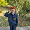 Фотография "Моя младшая внучка - кадет МЧС. После принятия присяги кадета!"